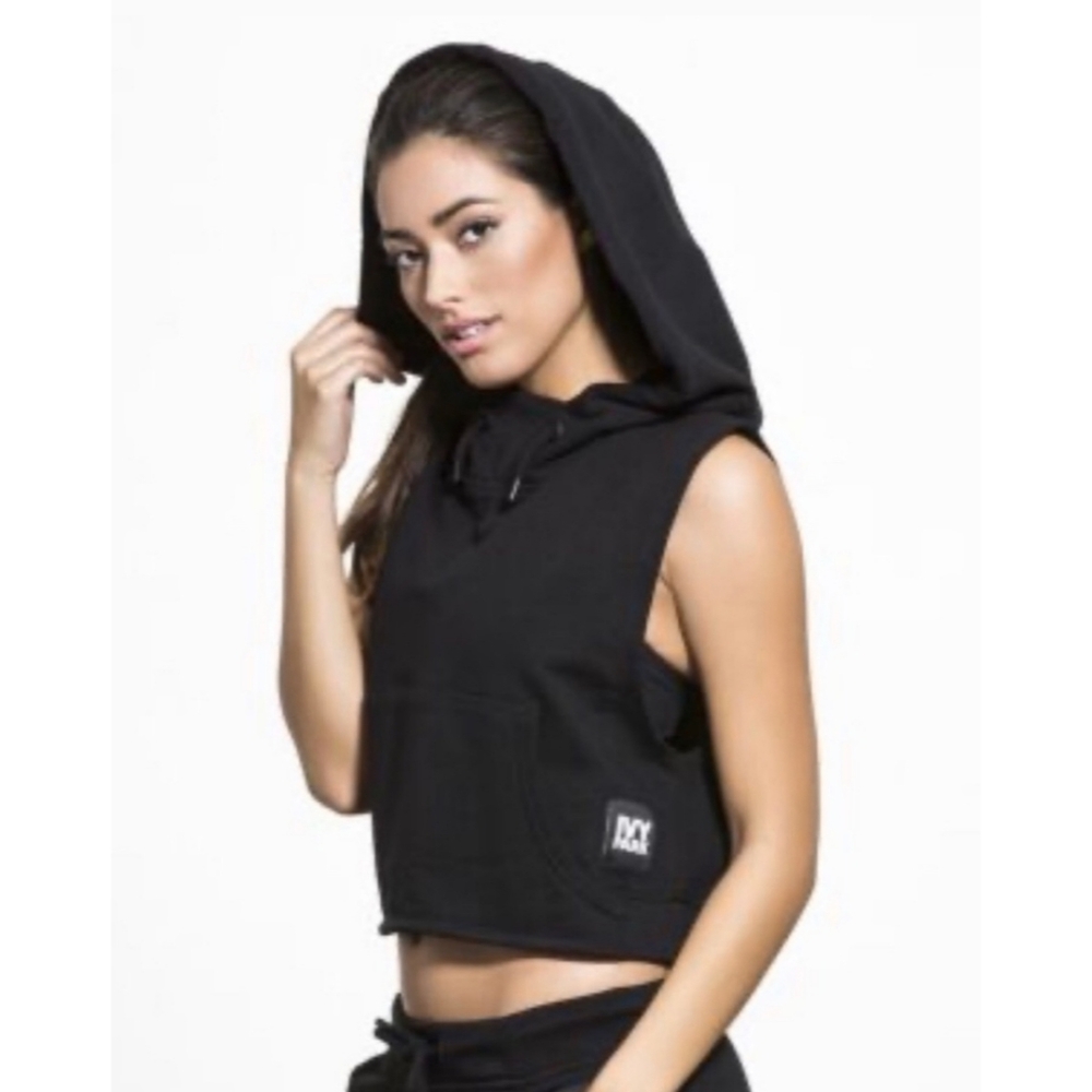 Ivy Park Cropped Sleeveless Hoodie